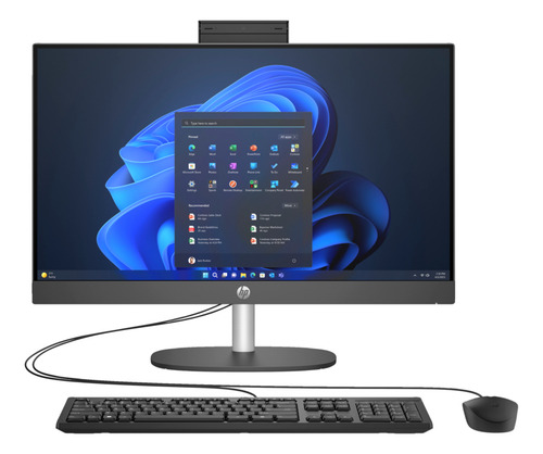 Aio Hp Hp Proone 240 G10 23.8 Fhd Ips I3 N300 8gb 256gb W11h Color Negro