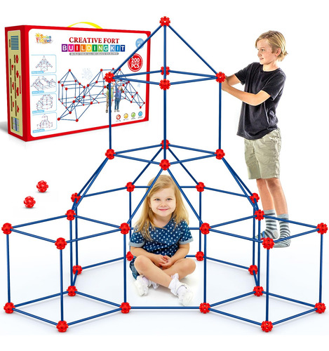 Kit De Construcción De Fuertes Para Niños Juego Creativo