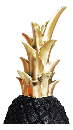 Escultura De Piña En Forma De Fruta, Estatua Negro L