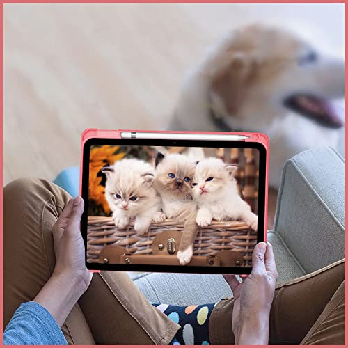 Funda Transparente Para iPad De Gen 10 (rosa)