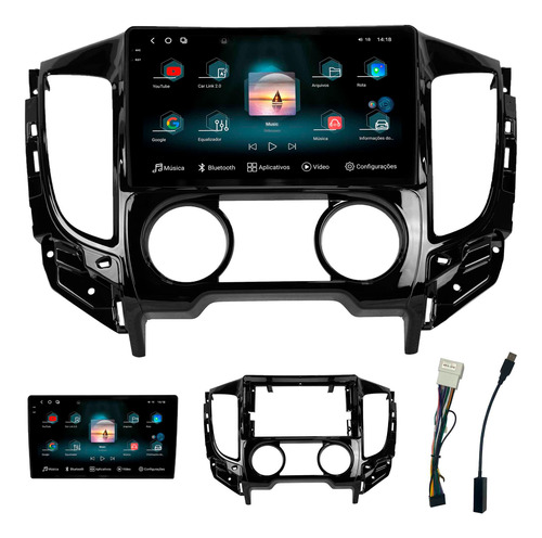 Multimidia Aikon Fóton L200 2018 A 2024 12+256gb Octacore 9p