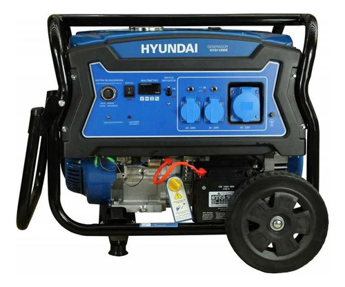 Imagen 1 de 5 de Generador Hyundai Hyg11050e 8,3 Kw Bencinero 8300watt 