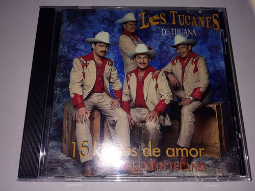 Los Tucanes De Tijuana - 15 Kilates De Amor Cd Nac Ed 1996 