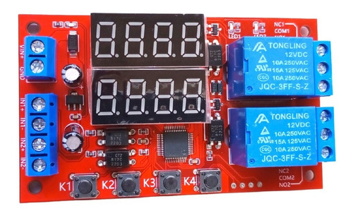 Circuito Digital Control Tiempo Delay Timer Contador Ciclos