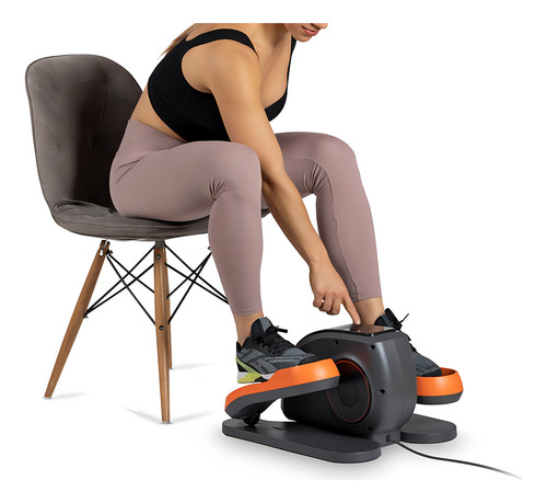 Eliptic Trainer Elítptica E0045-34 + cremas + compresa cervical color naranja