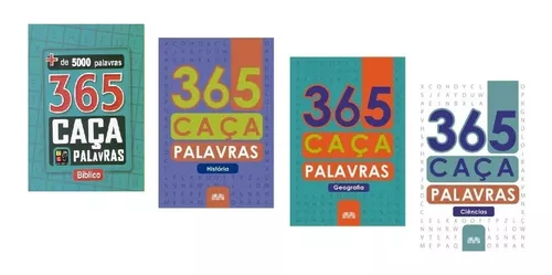 365 caca-palavras biblico (Em Portugues do Brasil): Ciranda Cultural:  9786555000993: : Books