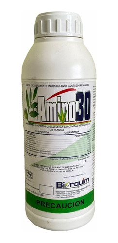 1 Litro Aminoacidos Amino 30 Amarre De Flor Fertilizante