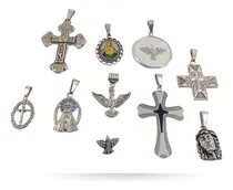 Comprar Pack Dijes Religiosos X 10 Unidades  N°35