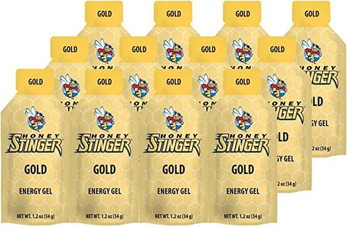 Honey Stinger Energy Gel, Oro, 1.2 Onzas (paquete De 12)