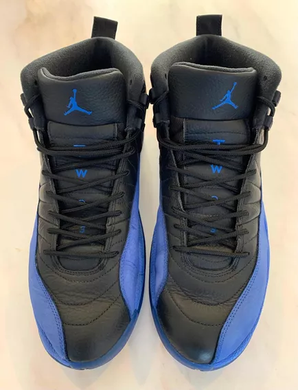 Tenis Jordan 12 Blue Game Usados Talla 29.5 Cm