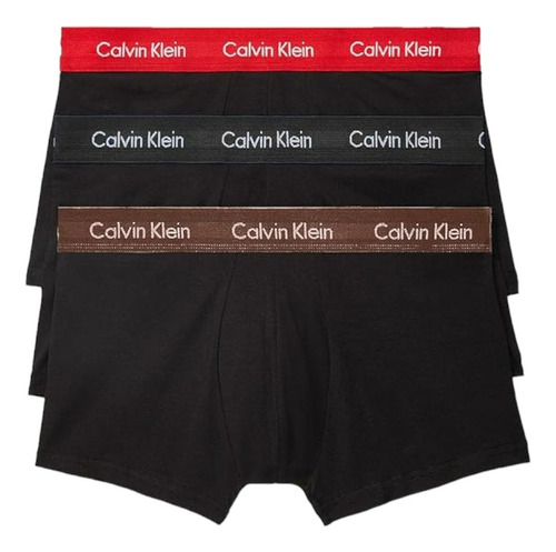 Boxer Trunk Calvin Klein Classic Fit Nb959 - 3 Pack  