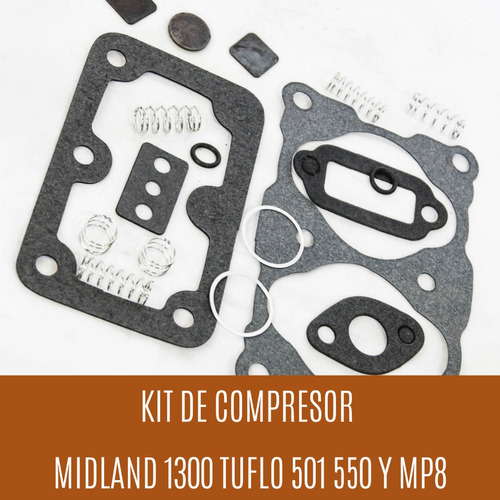 Kit De Reparacion Compresor Tuflo Tuflow Mack Midland Milan