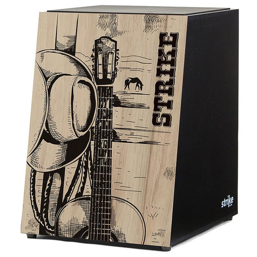 Cajon Acustico Fsa Inclinado Strike Sk4042 Sertanejo