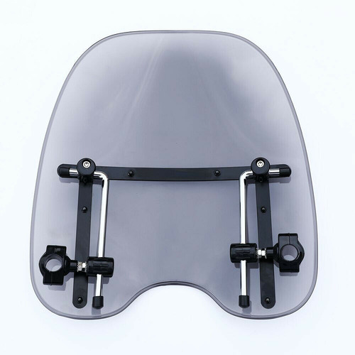 Imagen 3 de 10 de Parabrisas Windshield Fairing Universal Para Motos Honda, Yamaha, Suzuki, Vento