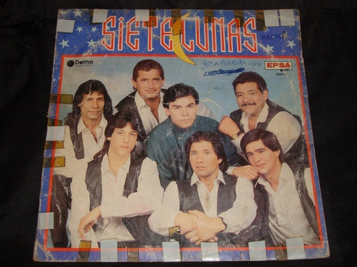 Vinilo Siete Lunas Primer Disco Oooo C4