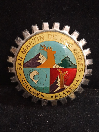 Antigua Insignia De Automóvil, San Martín De Los Andes Neuqu