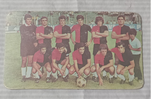 Tarjeton Fig. Newell's Old Boys 1971 - Zona Florida V. Lopez