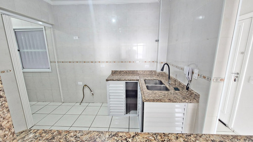 Frente Para O Mar, 2 Dormitórios, Suíte, Ampla Sacada, Garagem, R$ 520 Mil, Ocian, Em Praia Grande - (ap1375).