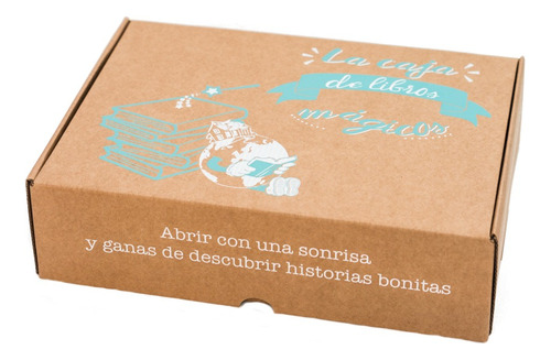 Caja Literaria Sorpresa, Con Libros Y Regalos Para Niños.