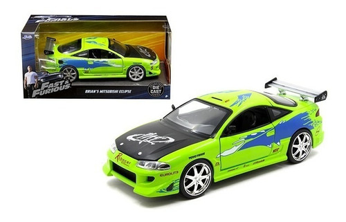 Auto Escala 1:24 Rápidos Y Furiosos Brian Mitsubishi Eclipse