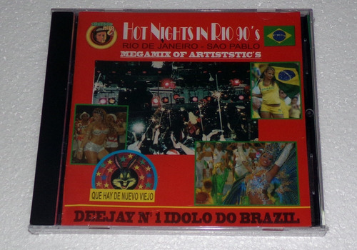 Dj Pato C Hot Nights In Rio Megamix Cd Sellado Kktus