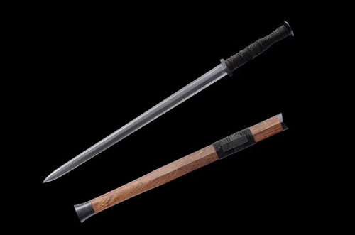 Imagem 4 de 5 de Espada Chinesa Tradicional Jian Dinastia Han Wushu Kung Fu