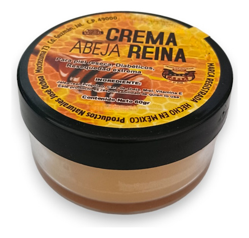 Crema Facial Abeja Reina 100% Natural Resequedad Extrema