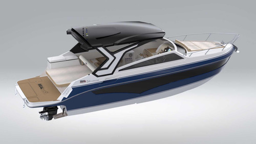 Lancha Real 34 Cabriolet Com Mercruiser 6.2l 300hp Nova