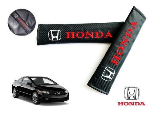 Par Almohadillas Cubre Cinturon Honda Civic Coupe 2007