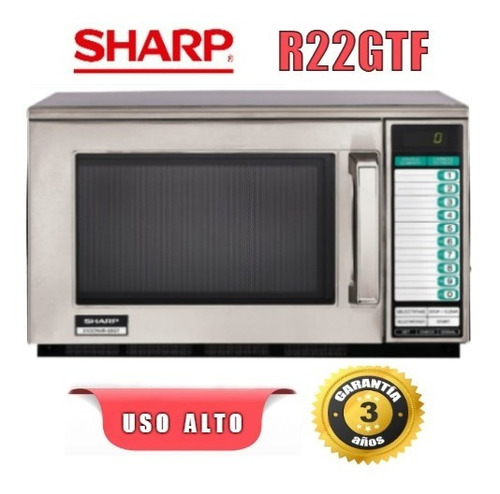Horno De Microondas Industrial Marca Sharp Modelo R22gtf