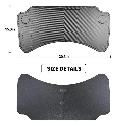 Leann Bandeja Plegable Tesla Mesa Para Laptop De Coche Par
