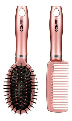 3 Pza Set Para Cabello Conair Detangle & Style 2 Pzas