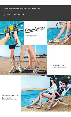 Sandalias De Playa Antideslizantes De Eva Unisex Con Punta A