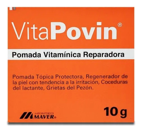 Povin Pomada Vitamínica Reparadora 10 Gr