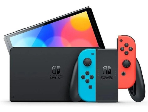 Nintendo Switch Oled Neon 64gb Blue Red 