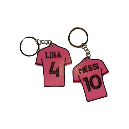Llavero Camiseta Inter Miami Messi Souvenir Cumple X10