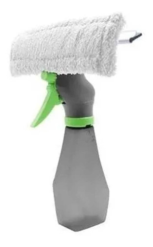Kit Spray Rodo Escova Limpa Vidros 3 Peças Prático