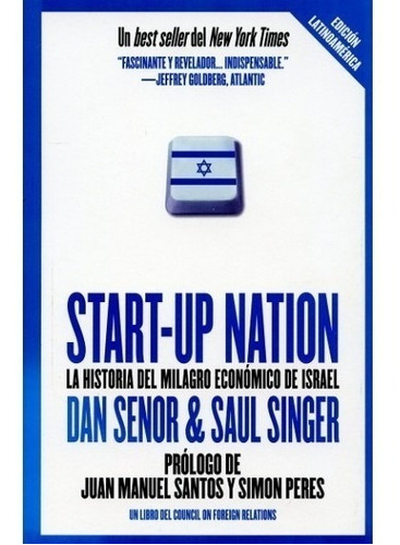 Start Up Nation - Senor Dan / Singer Saul
