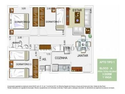 Imagem 13 de 13 de Ref.: 6517 - Apartamento Em Cotia Para Venda - V6517