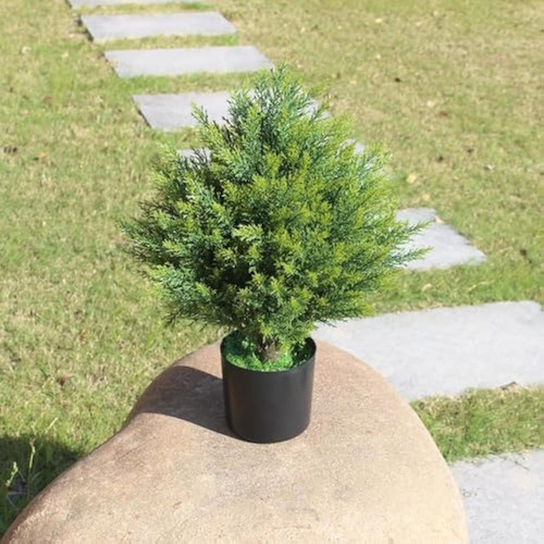 Árbol De Bolas Arbusto Pequeño Artificial De 60 Cm Anti-uv