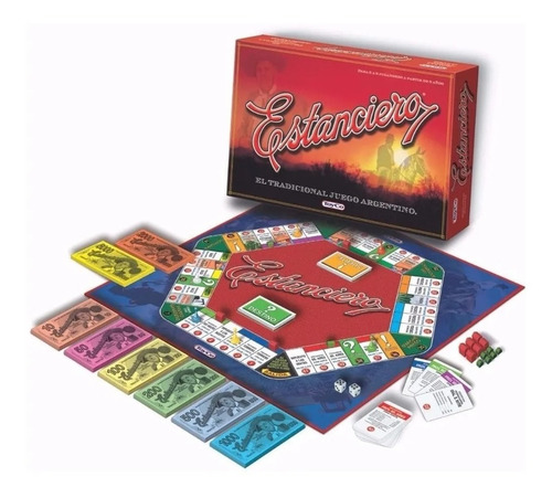 Imagen 1 de 8 de Estanciero Deluxe De Lujo Juego De Mesa Toyco Original Edu
