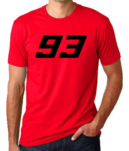 Remera Marc Marquez 93 Calidad Premium 100% Algodón