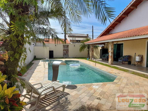 Imagem 1 de 15 de Casa Para Venda Em Peruíbe, Jardim Marcia, 4 Dormitórios, 2 Suítes, 1 Banheiro, 3 Vagas - 3467_2-1137124