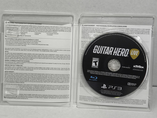 Guitar Hero Live Playstation 3 Usado (Usado)