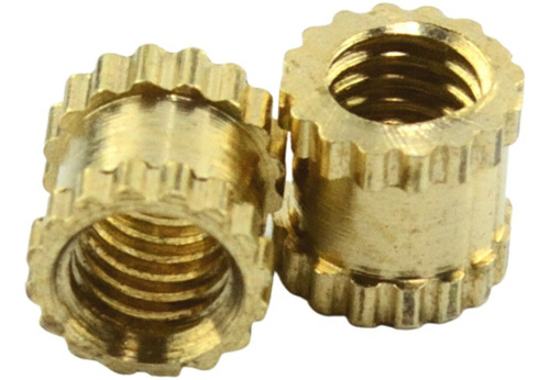 Inserto Latão Rosca Metálica M5x6mm Impressões 3d - 30 Pçs