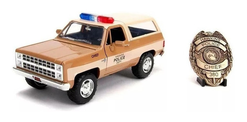 Stranger Things  Hoppers Chevy Blazer 1/24 Hollywood Rides 