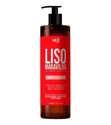 Shampoo Hidratante Liso Maravilha 300ml - Widi Care