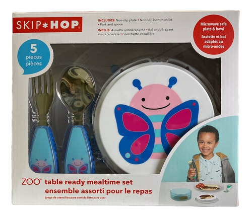 Set De Alimentación Mariposa Skip Hop