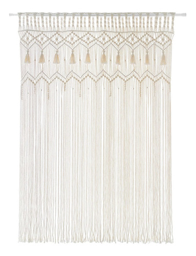 Cortina Macrame Para Colgar Pared Tejida Grande Hecha