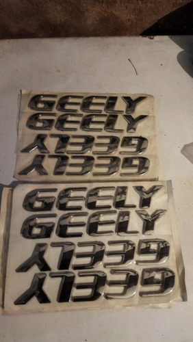 Logo De Geely Letras Autoadhesivas